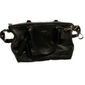 Coach Legacy Molly Black Leather Satchel